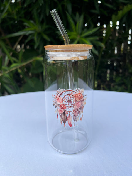 Glass Tumbler - Dreamcatcher