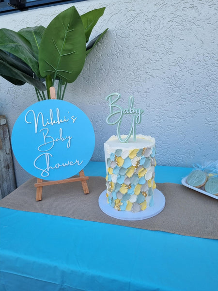 Baby Shower - Cake Topper