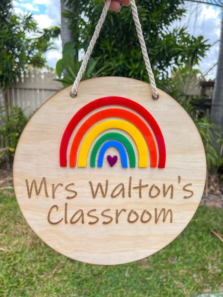 Classroom Sign - Personalised