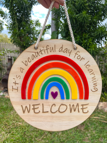 Classroom Sign - Welcome